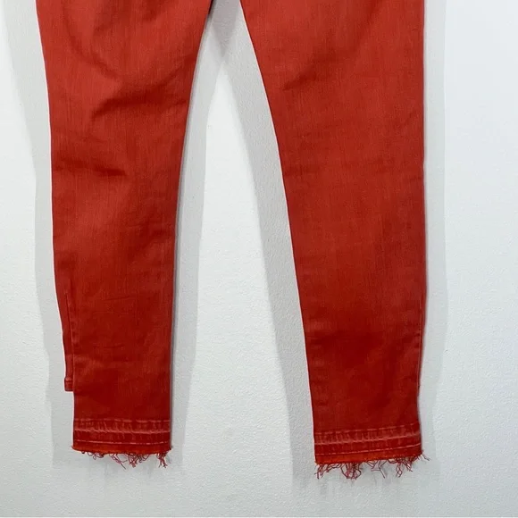DEAR JOHN Women’s Size Burnt Orange New With Tags. Skinny Distressed - Picture 9 of 13